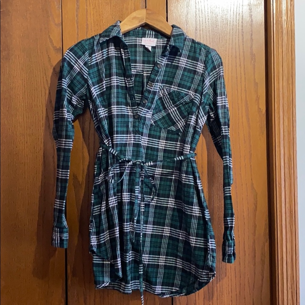 Maternity top flannel